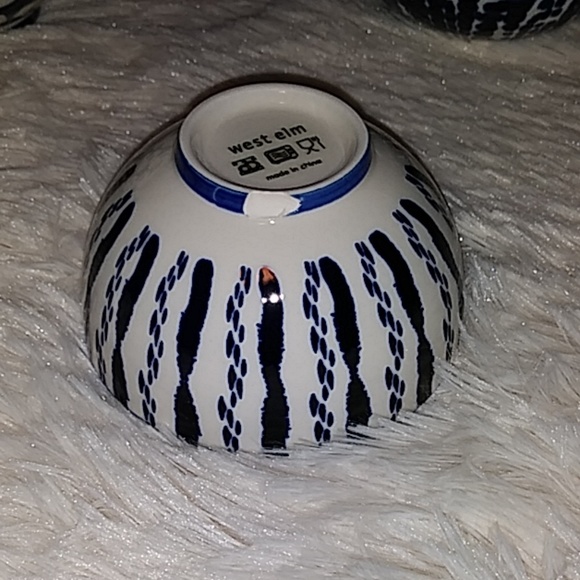 Indigo tie-die bowls - Picture 5 of 8